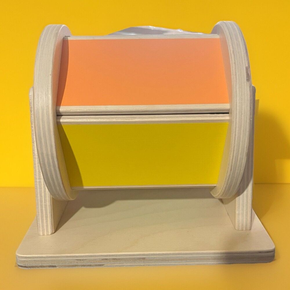 Lovevery Rainbow Spinner Senser Play Kit 5-6 Months Montessori Baby Toy EUC